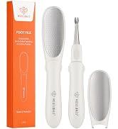 Modelones Mini Foot File Callus Remover, Multifunction 2-in-1 Pedicure Tools for Feet with Double...