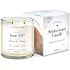 Anniversary Candle by Birthdate Co. - Scented Candles Anniversary Gift for Couple, Him & Her - Sage, Frankincense & Oakmoss Scent - All-Natural Soy & Coconut Wax, 60-80 Hour Burn Time - Made in USA