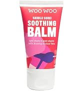 WooWoo - Natural Saddle Sore! Soothing Balm With Rosehip + Aloe Vera | Clean + Vegan Intimate Ski...