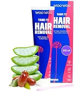 WooWoo - Tame It! In-Shower Natural Hair Removal Depilatory Cream | No Irritation Vegan Hair Remo...