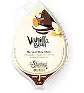 Shortie's Candle Company Vanilla Bean Natural Soy Wax Melts - 1 Highly Scented 3 Oz. Bar - Made w...