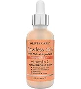 Olivia Care Vitamin C + Hyaluronic Acid Flawless Essential Facial Oil Acid 100% Natural. Nourishi...
