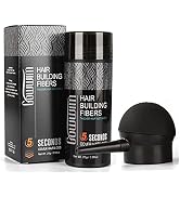 gowwim Hair Thickening Fibers 2-in-1 Kit Keratin Building Fibers, Spray Applicator & Hold Spray -...