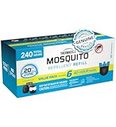 Thermacell Rechargeable Mosquito Repeller Refills; Advanced Repellent Formula Provides 20 Foot Pr...