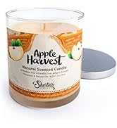 Apple Harvest Scented Natural Soy Candle, Essential Fragrance Oils, 100% Soy, Phthalate & Paraben...