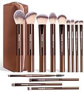 MAANGE 13 PCS Makeup Brushes Professional Make Up Brushes Premium Synthetic Powder Concealers Bru...