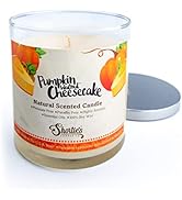 Pumpkin Walnut Cheesecake Scented Natural Soy Candle, Essential Fragrance Oils, 100% Soy, Phthala...