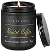 MOASITN Roasted Coffee Highly Scented Candle for Home|Organic Soy Candel| Handmade Long Lasting Aromatheraphy Jar Candles| Gift for Women,Men for Relaxing,Housewarming,Autumn|7oz