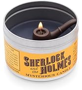 JD and Kate Industries Sherlock Holmes Scented Candle | Book Lover Gift | Literary Candle | Tobac...