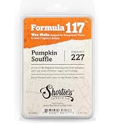 Shortie's Candle Company Pumpkin Souffle Wax Melts - Formula 117-1 Highly Scented 3 Oz. Bar - Mad...