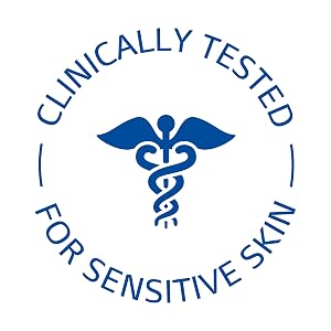 Clinically tested for sensitive skin