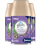 Glade Automatic Spray Refill, Air Freshener for Home and Bathroom, Tranquil Lavender & Aloe, 6.2 ...