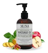 Mona Brands Plant Based Anti-Cellulite Massage Oil | Botanical Skincare nourish and smooth skin