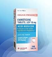 Famotidine Tablets 10mg 200count