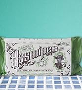 Asswipes pack flushable toilet wipes for men and women