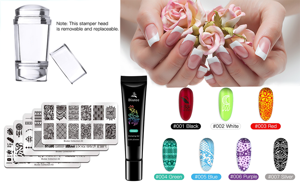 hallloween nail stamping kit