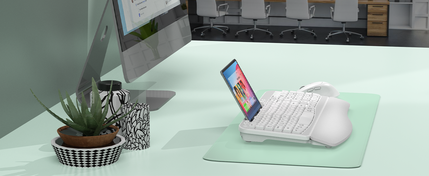 ergonomic keyboard and mouse