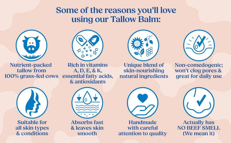 tallow stretch mark scar pregnancy eczema relief diaper rash cream after-sun lotion after shave balm