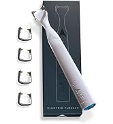 Slate Electric Flosser | Gum Stimulator, Tongue Scraper/Cleaner, Reusable Flossing Tool | Power F...