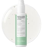 BellamiLuxx Back and Body Acne Treatment Spray: 2% Salicylic Acid & Tea Tree Oil Bacne Spray for ...