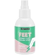 Freeman Flirty Feet Coconut and Aloe Instant Peeling Foot Spray, Softening Foot Peel Mask Exfolia...