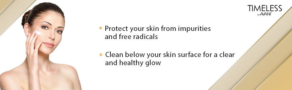 Revitalizing facial peel, face peel, skincare, AVANI, supreme, Timeless