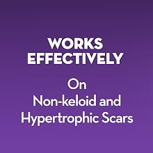 Works on non-keloid & hypertrophic scars; C-section scar treatment and acne scar treatment.