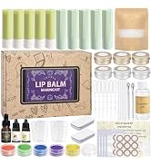 JUYRLE Lip Balm Making Kit- Coconut Lip Gloss Kit with Beeswax, Jojoba Oil, and Coconut Oil for A...