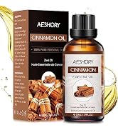 AESHORY Essential Oils Cinnamon 50 ml, 100% Pure Natural Essential Cinnamon Oil in Therapeutic Qua...