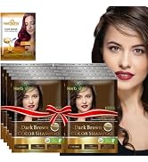 Herbishh Natural Hair Color Shampoo for Gray Hair - Argan Hair Mask, Travel Size, Long-Lasting Co...