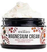 Magnesium Good Night Cream | Relieves Muscle Tension and Leg Cramps | Night Lotion Safe for Pregn...