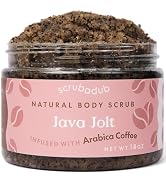 Scrubadub Natural Coffee Body Scrub 18oz | Exfoliating Body Scrub Made in USA | Perfect Butt Legs...