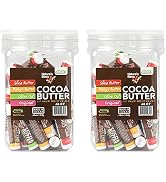 Nature's Bees, Cocoa Butter Lip Balms, Lip Moisturizer Treatment - Pack of 96, (Original Variety ...