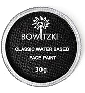 Bowitzki 30g Professional Face Paint Body Paint Water Based Face painting Makeup Safe for Kids an...