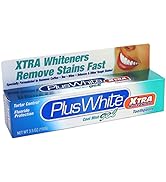 Plus White Xtra Whitening Toothpaste - Removes Tough Stains from Coffee, Smoking, Wine & More - A...