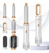 Blow Dryer Brush, 6 in 1 Auto Air Curling Iron Set 3 Temperature 1000W Powerful Negative Ionic Ha...