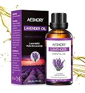 AESHORY Lavender Oil 50 ml 100% Pure Natural Lavender Oil Essential Oils Lavender Fragrance Oil for Diffuse.
