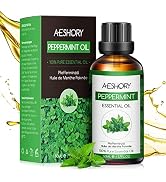 Aeshory Peppermint Oil 50 ml, Peppermint Essential Oils Natural Pure, 100% Pure Natural Mint Oil ...