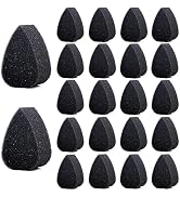 Bowitzki Face Paint Sponges Face Painting Black Sponges High Density for Art Work and Body Paint ...