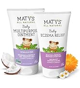 Matys Baby Eczema & Multipurpose Ointment 2pk Combo for Babies 3 months +, Soothe Eczema & Nouris...