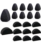Bowitzki Face Paint Sponges Face Painting Black Sponges High Density for Art Work and Body Paint ...