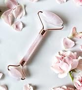 Ginger Chi Jade Roller, Rose Quartz Anti-Aging Roller, Skin Care, Face Sculpting Tool 