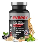 X-Energy Extra Strength Vitamin B Complex with Acai – Powerful B Complex Vitamins for Women & Men...