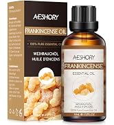 AESHORY Frankincense Essential Oil 50 ml, Frankincense Essential Oil 100% Pure Natural Aromatherapy ...