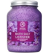 Sea Salt Lavender with Natural Lavender Essential Oil 46 Oz - Lavender Bath Salts - Lavanda Salt ...