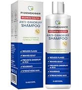 PHARMBANNER Anti-Dandruff Shampoo with Selenium Sulfide: For Flaky Scalp, Itching & Seborrheic De...