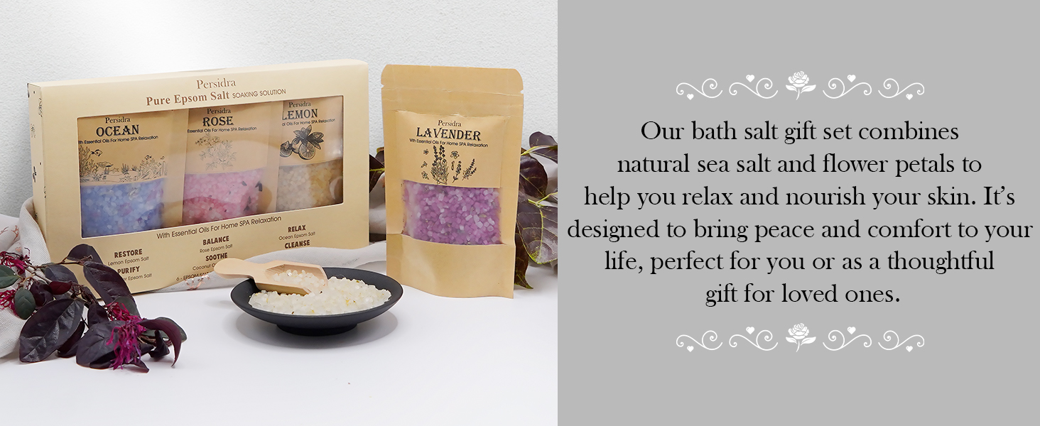 bath salt gift