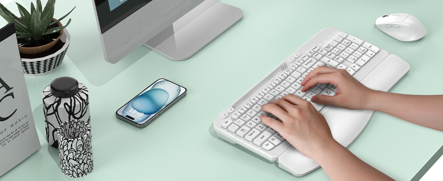 ergonomic keyboard mouse