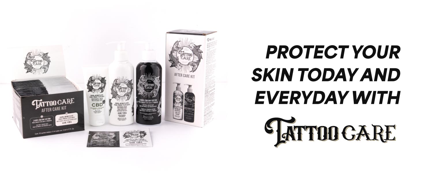 protect your skin today and every day with tattoo care products specially designed for you