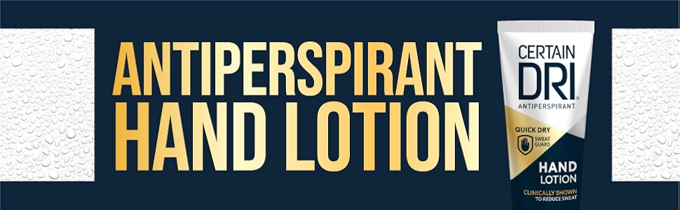 antiperspirant hand lotion